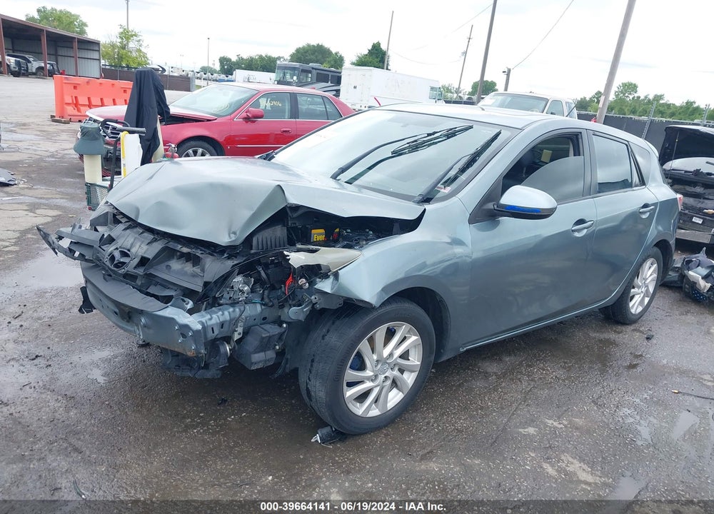 2012 MAZDA 3 I GRAND TOURING VIN: JM1BL1M74C1605568