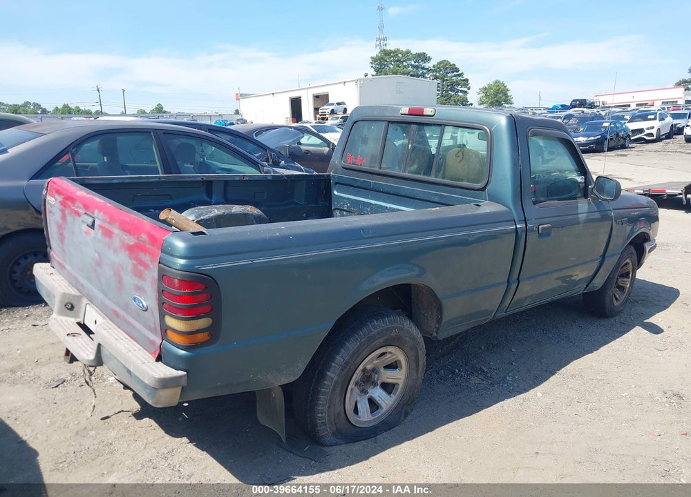 1997 FORD RANGER SPLASH/XL/XLT VIN: 1FTCR10X3VTA58390