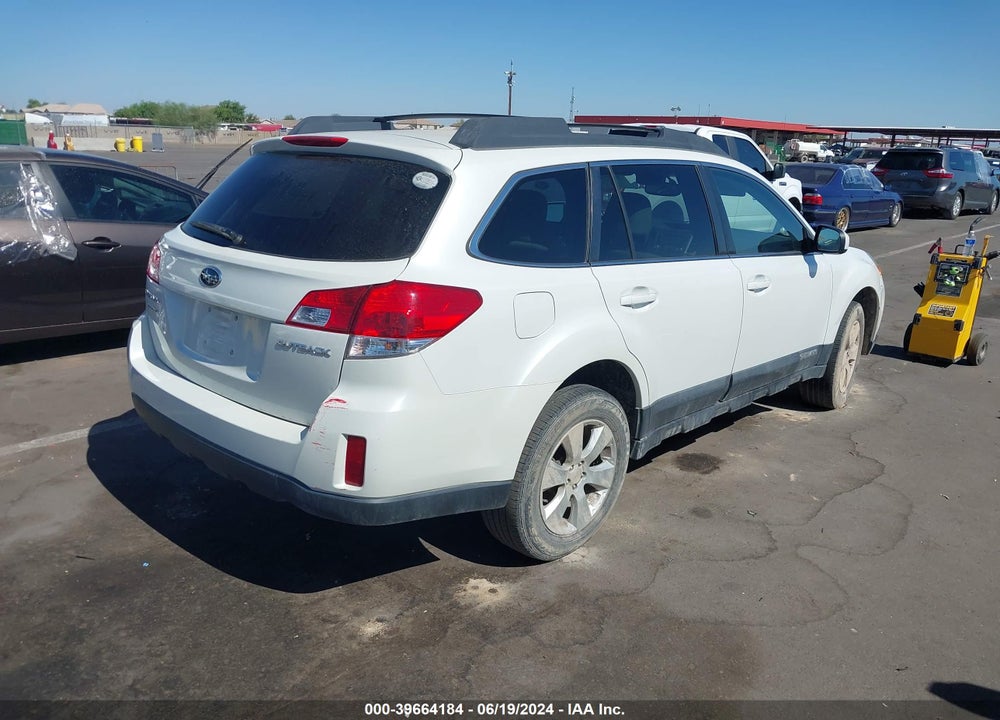 2012 SUBARU OUTBACK 2.5I PREMIUM VIN: 4S4BRCCC2C3302975