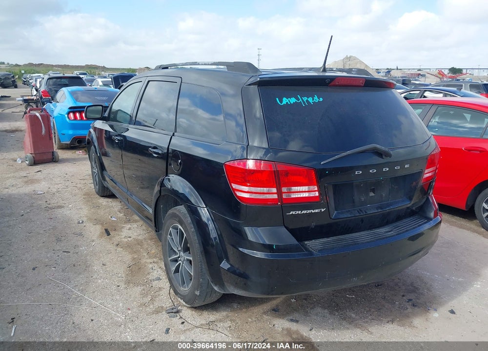 2018 DODGE JOURNEY SE VIN: 3C4PDCAB6JT535326