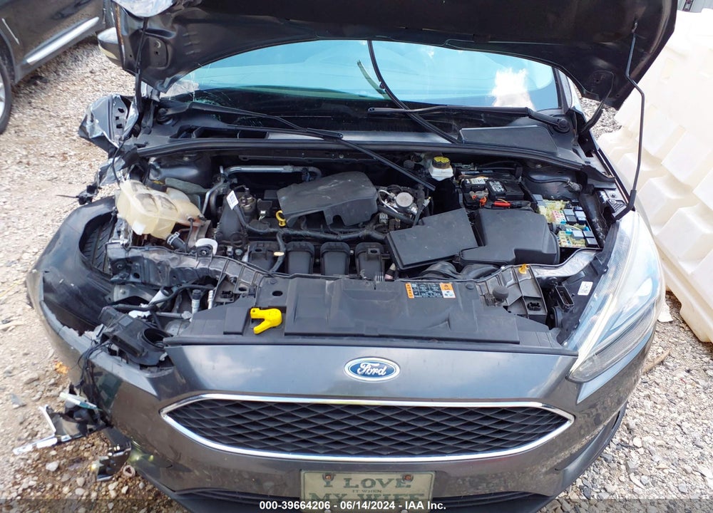 2018 FORD FOCUS SEL VIN: 1FADP3H27JL238681