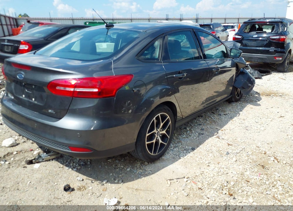 2018 FORD FOCUS SEL VIN: 1FADP3H27JL238681