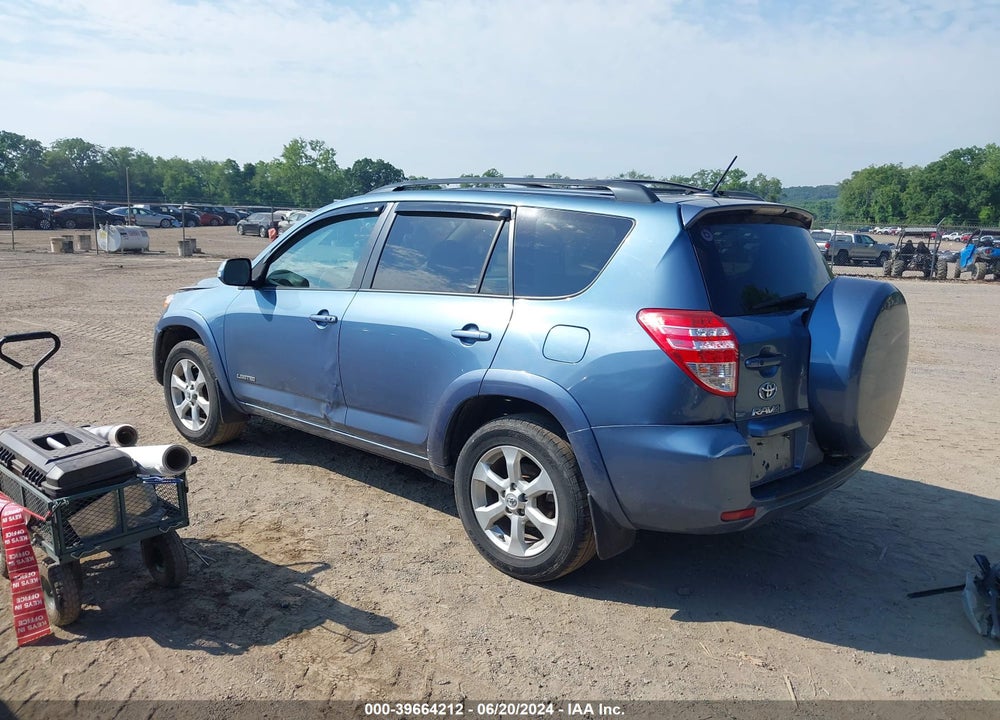 2011 TOYOTA RAV4 LIMITED VIN: 2T3DF4DV0BW091539