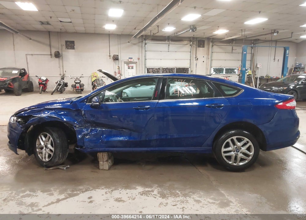 2016 FORD FUSION SE VIN: 3FA6P0H70GR117942