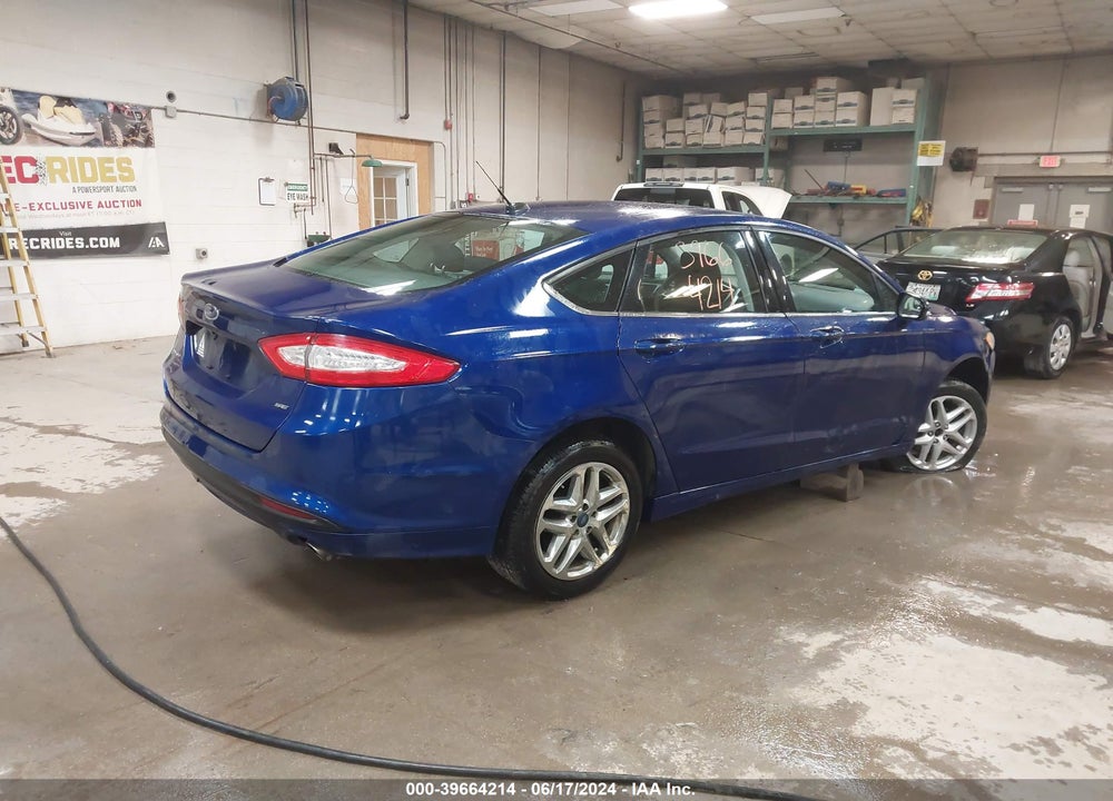 2016 FORD FUSION SE VIN: 3FA6P0H70GR117942