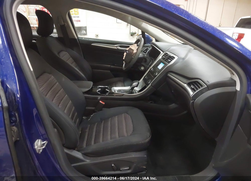 2016 FORD FUSION SE VIN: 3FA6P0H70GR117942