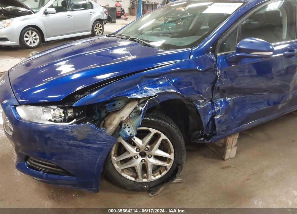 2016 FORD FUSION SE VIN: 3FA6P0H70GR117942