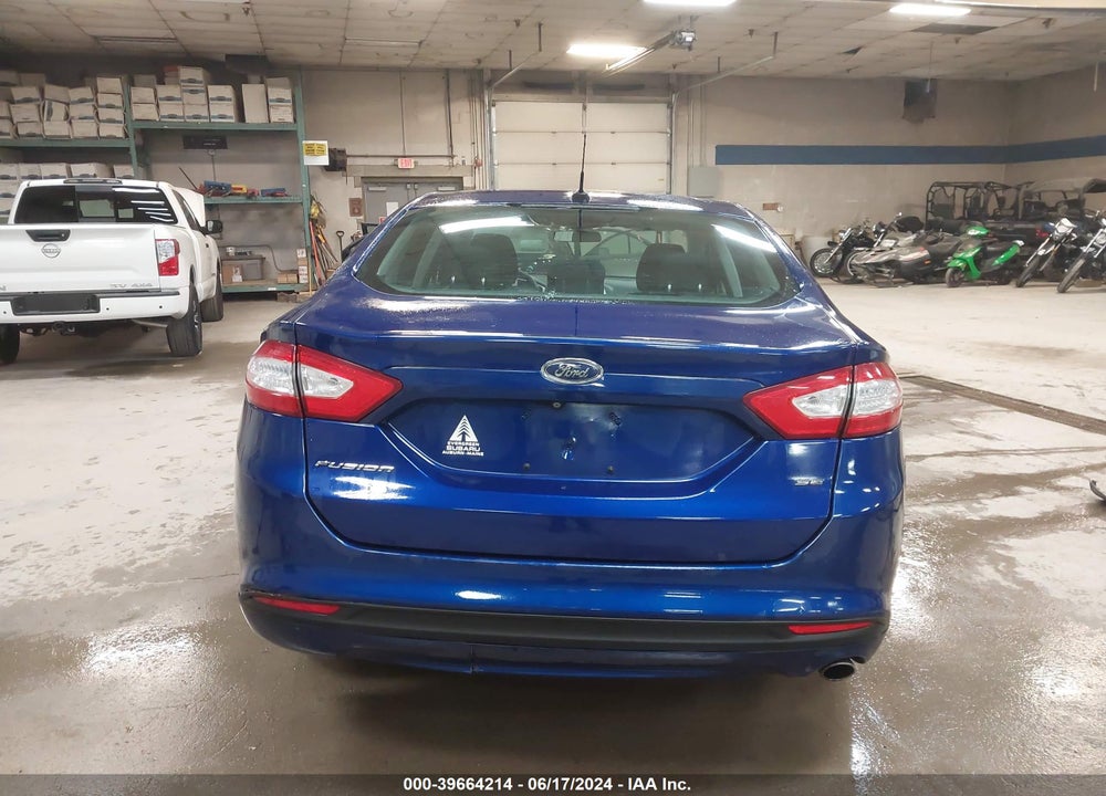 2016 FORD FUSION SE VIN: 3FA6P0H70GR117942