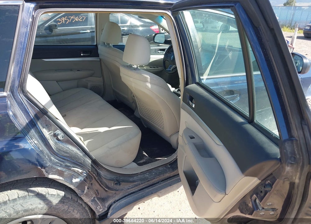 2012 SUBARU OUTBACK 2.5I VIN: 4S4BRBAC5C3216816