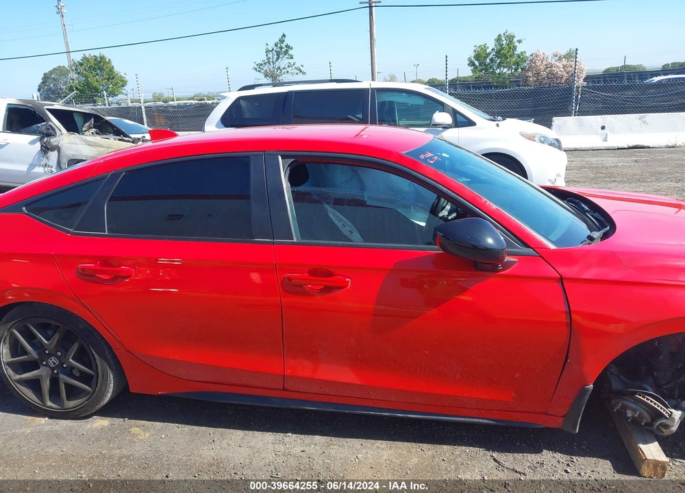 2022 HONDA CIVIC SPORT VIN: 19XFL2H84NE021679