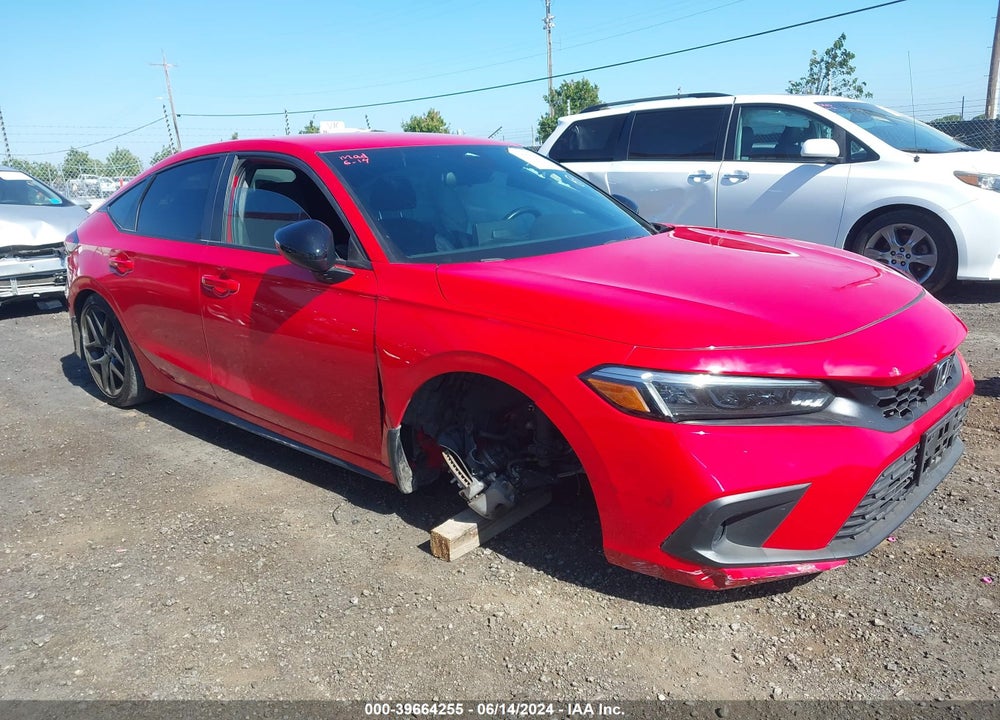 2022 HONDA CIVIC SPORT VIN: 19XFL2H84NE021679