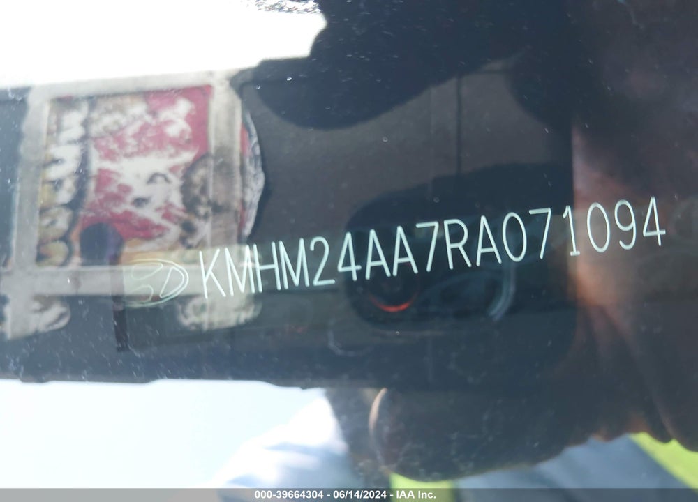 2024 HYUNDAI IONIQ 6 SE VIN: KMHM24AA7RA071094