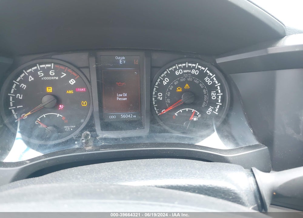 2019 TOYOTA TACOMA SR V6 VIN: 5TFCZ5AN9KX209418
