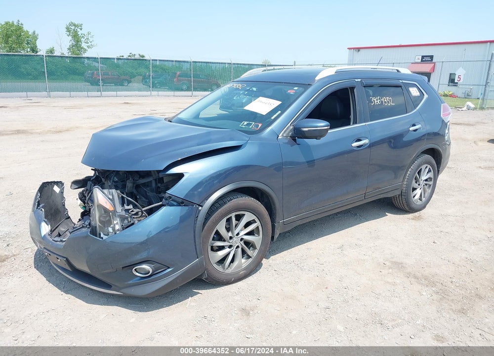 2014 NISSAN ROGUE SL VIN: 5N1AT2MV7EC792534