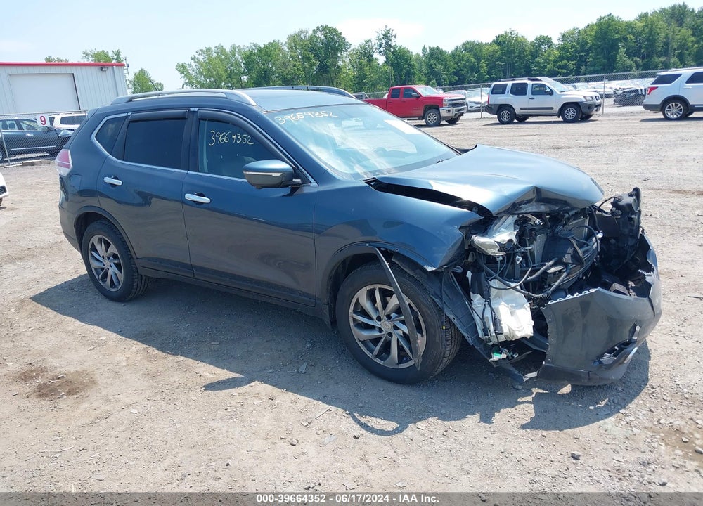 2014 NISSAN ROGUE SL VIN: 5N1AT2MV7EC792534