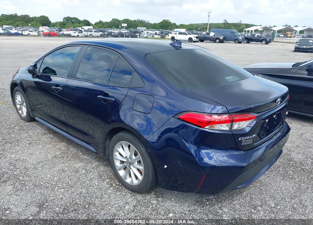 2022 TOYOTA COROLLA LE VIN: 5YFVPMAE4NP365555