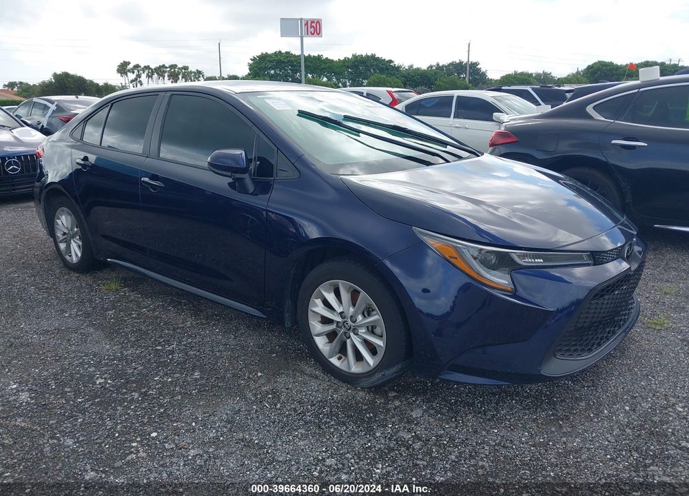 2022 TOYOTA COROLLA LE VIN: 5YFVPMAE4NP365555