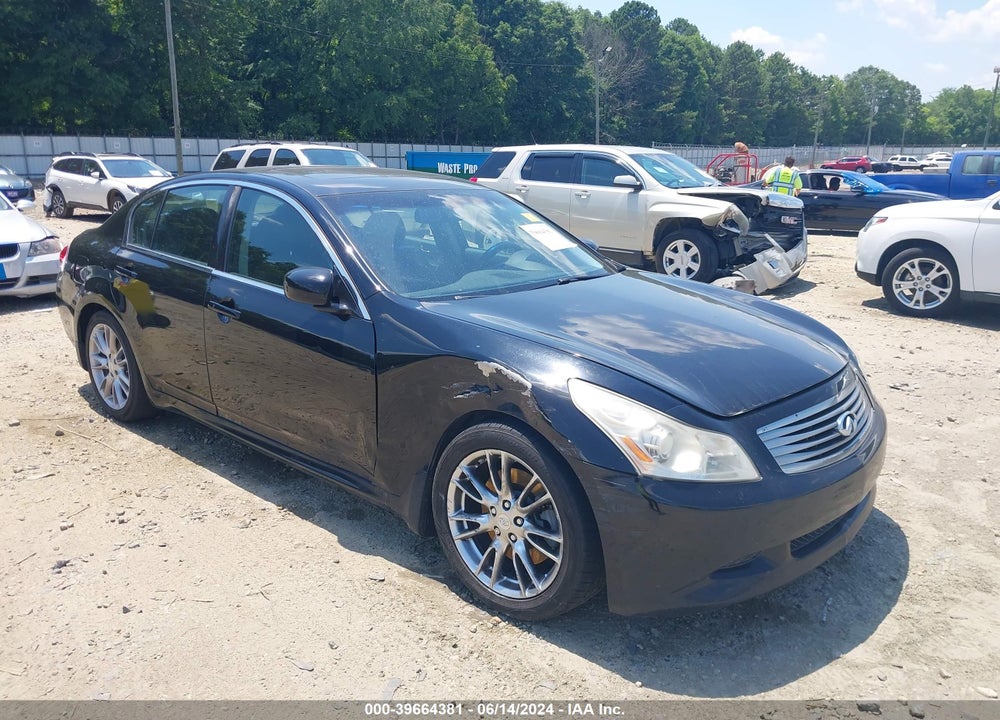 2008 INFINITI G35 JOURNEY VIN: JNKBV61E88M209562