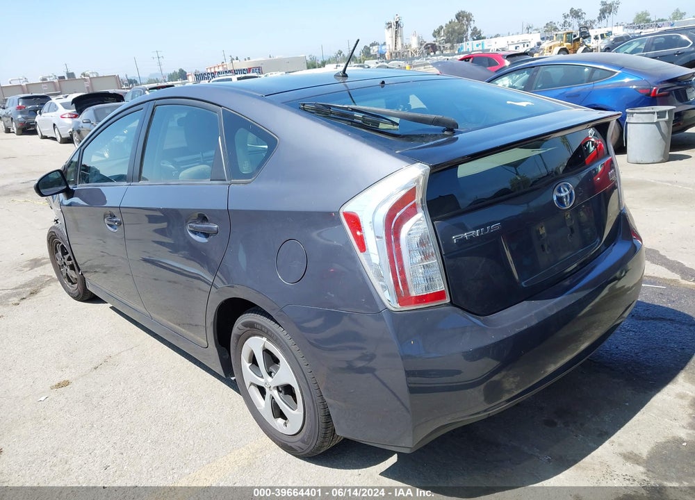 2013 TOYOTA PRIUS TWO VIN: JTDKN3DU4D1630208