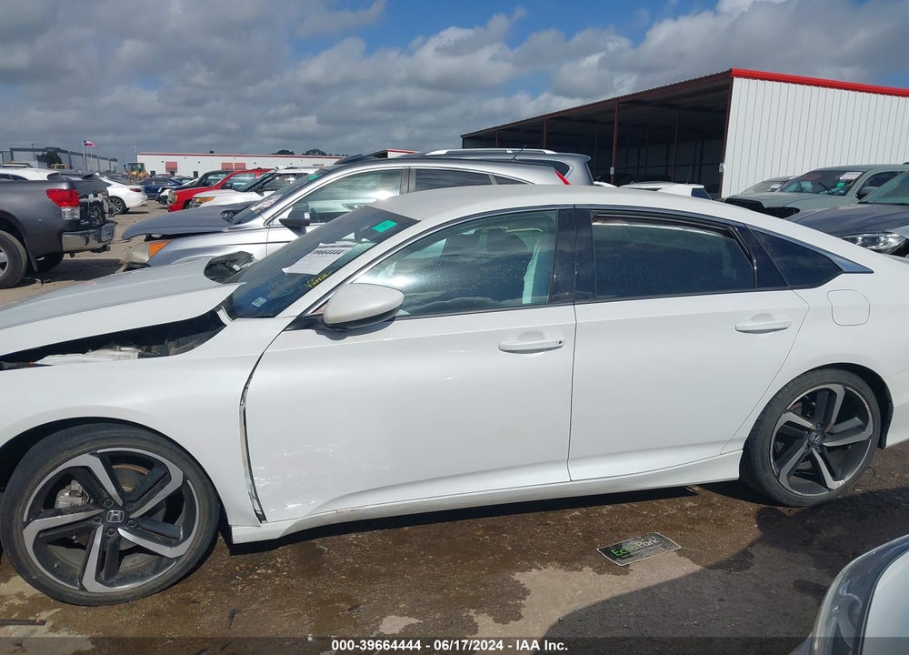 2019 HONDA ACCORD SPORT VIN: 1HGCV1F36KA013937