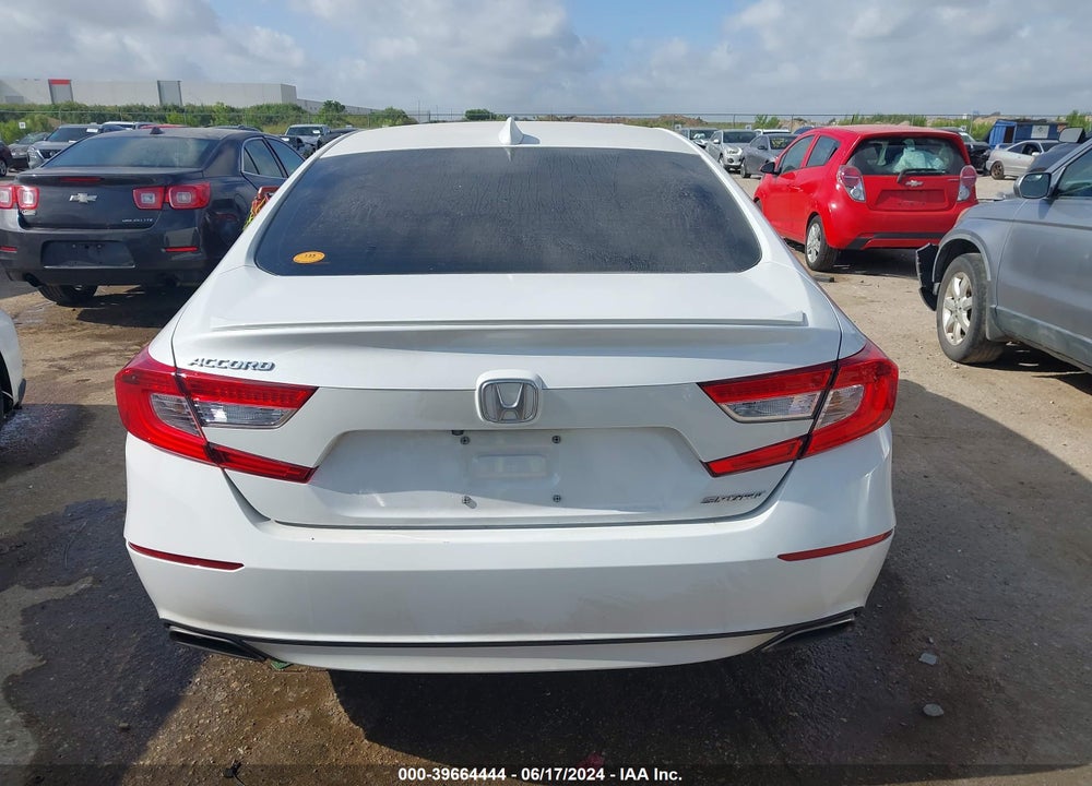 2019 HONDA ACCORD SPORT VIN: 1HGCV1F36KA013937
