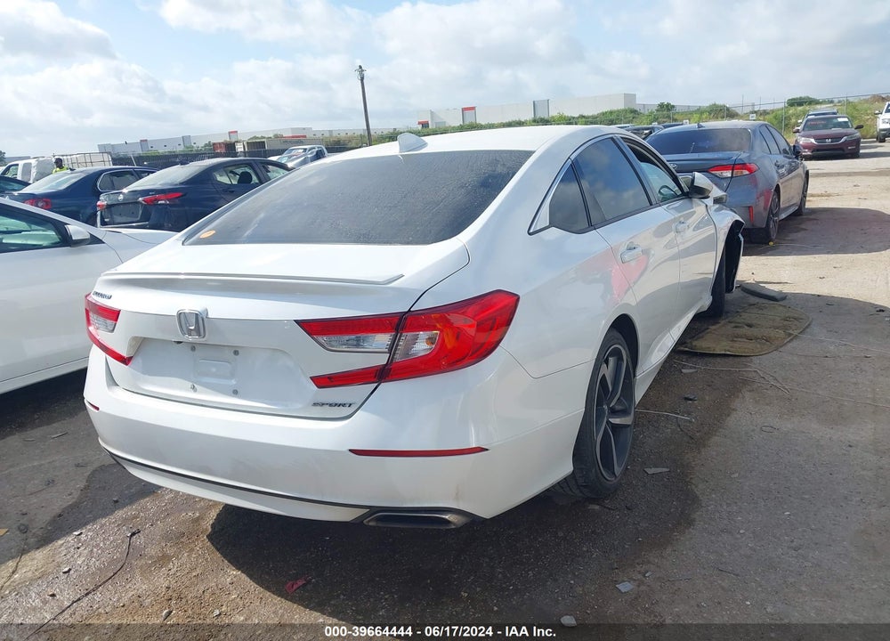 2019 HONDA ACCORD SPORT VIN: 1HGCV1F36KA013937