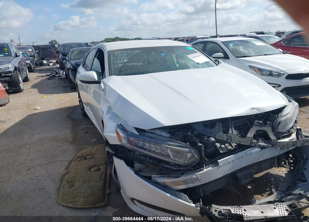 2019 HONDA ACCORD SPORT VIN: 1HGCV1F36KA013937