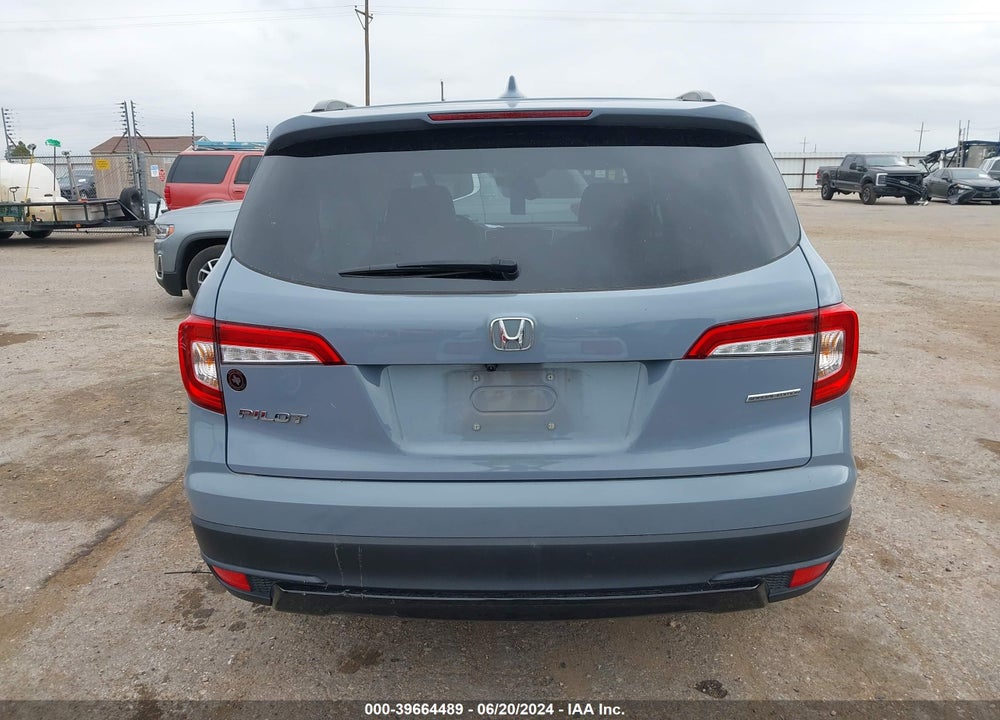 2022 HONDA PILOT 2WD SPECIAL EDITION VIN: 5FNYF5H21NB018083