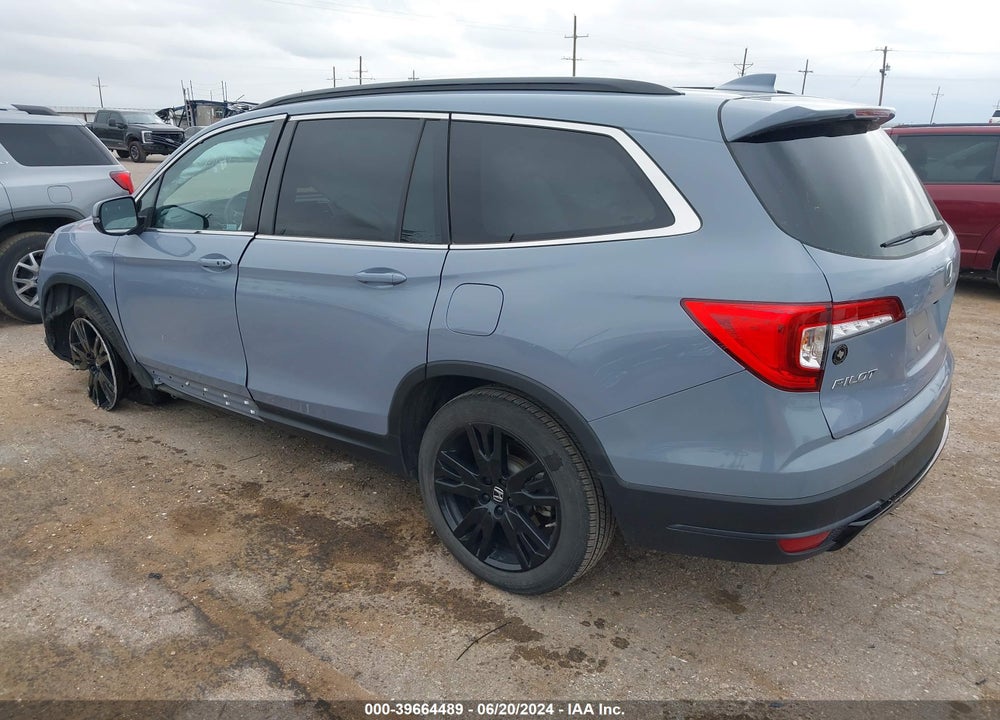 2022 HONDA PILOT 2WD SPECIAL EDITION VIN: 5FNYF5H21NB018083