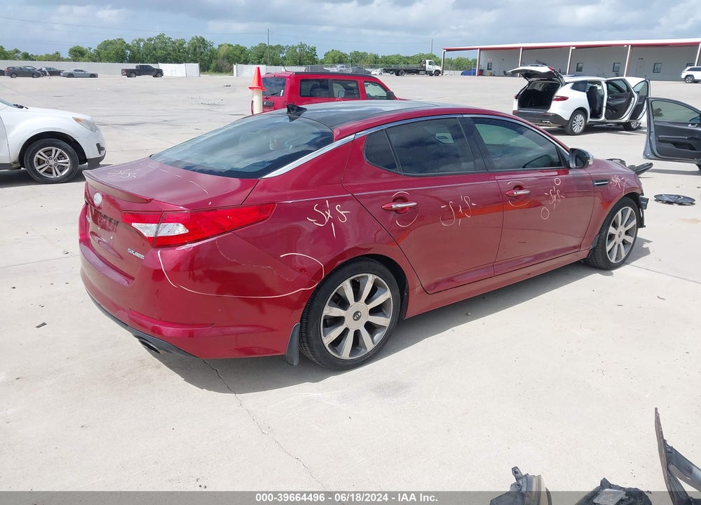2013 KIA OPTIMA SX VIN: 5XXGR4A66DG217636