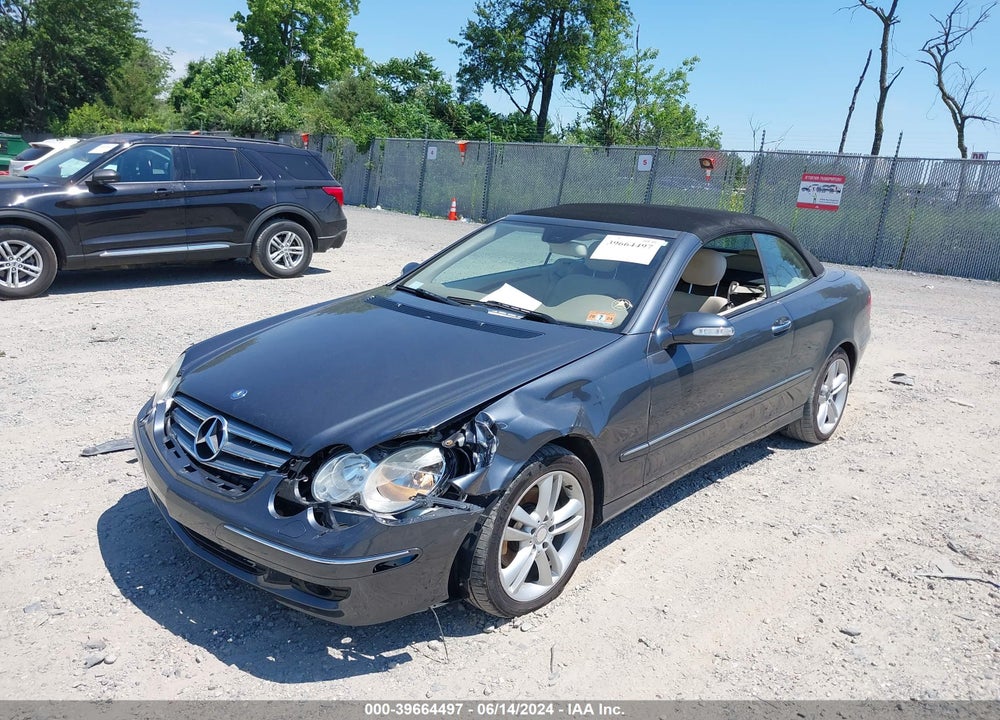 2008 MERCEDES-BENZ CLK 350 VIN: WDBTK56F78T096931