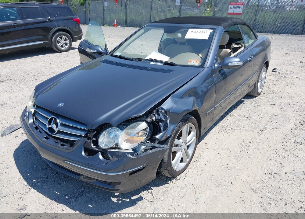 2008 MERCEDES-BENZ CLK 350 VIN: WDBTK56F78T096931