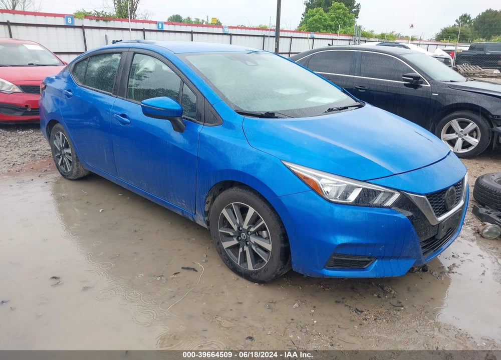 2021 NISSAN VERSA SV XTRONIC CVT VIN: 3N1CN8EV9ML872030
