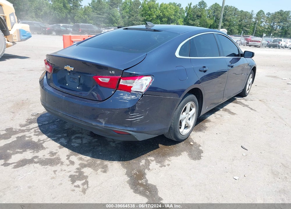 2016 CHEVROLET MALIBU VIN: 1G1ZB5STXGF220204