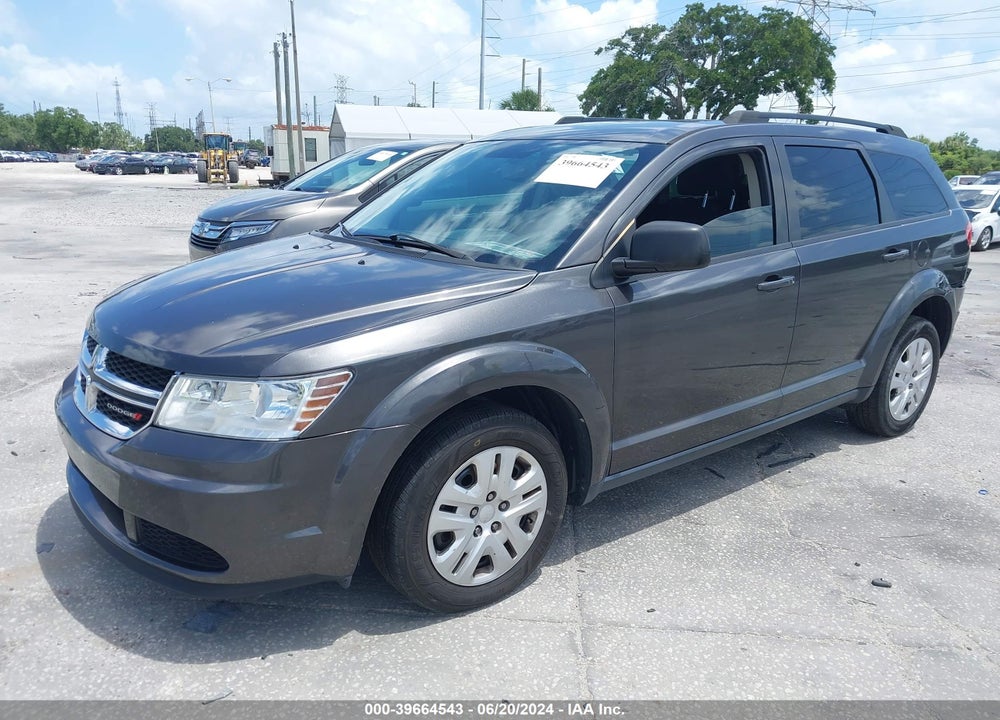 2016 DODGE JOURNEY SE VIN: 3C4PDCAB7GT104518