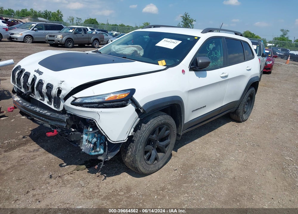 2018 JEEP CHEROKEE TRAILHAWK 4X4 VIN: 1C4PJMBX6JD549242