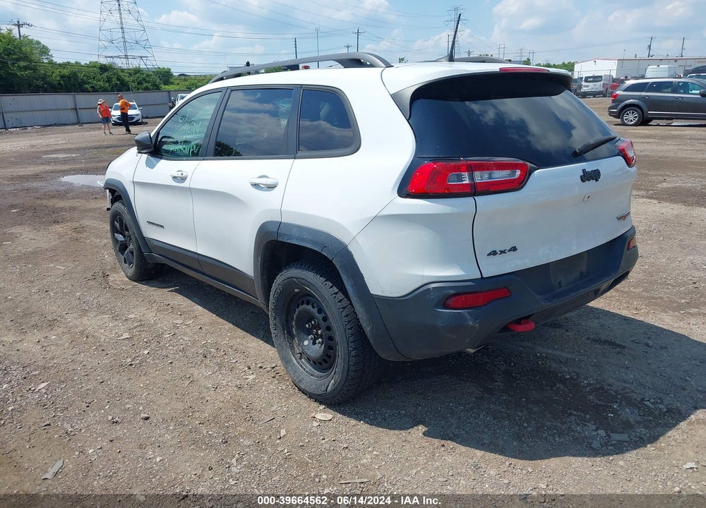 2018 JEEP CHEROKEE TRAILHAWK 4X4 VIN: 1C4PJMBX6JD549242
