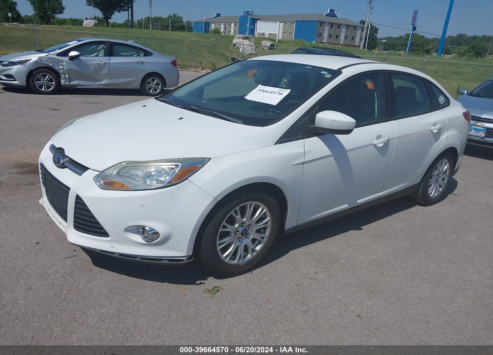 2012 FORD FOCUS SE VIN: 1FAHP3F21CL348178