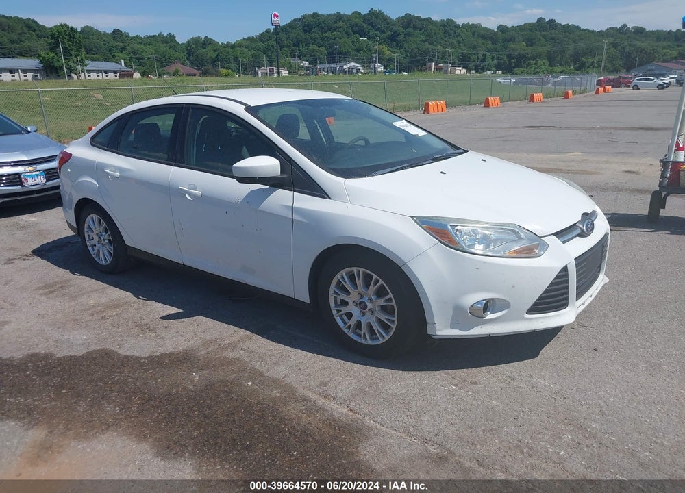 2012 FORD FOCUS SE VIN: 1FAHP3F21CL348178