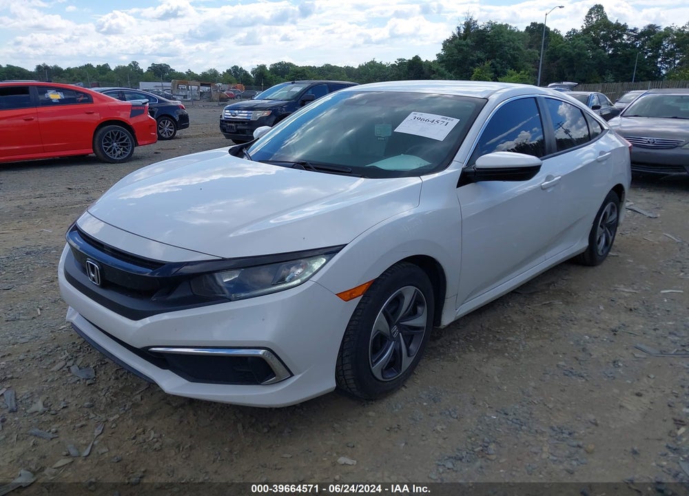 2019 HONDA CIVIC LX VIN: 2HGFC2F67KH600281