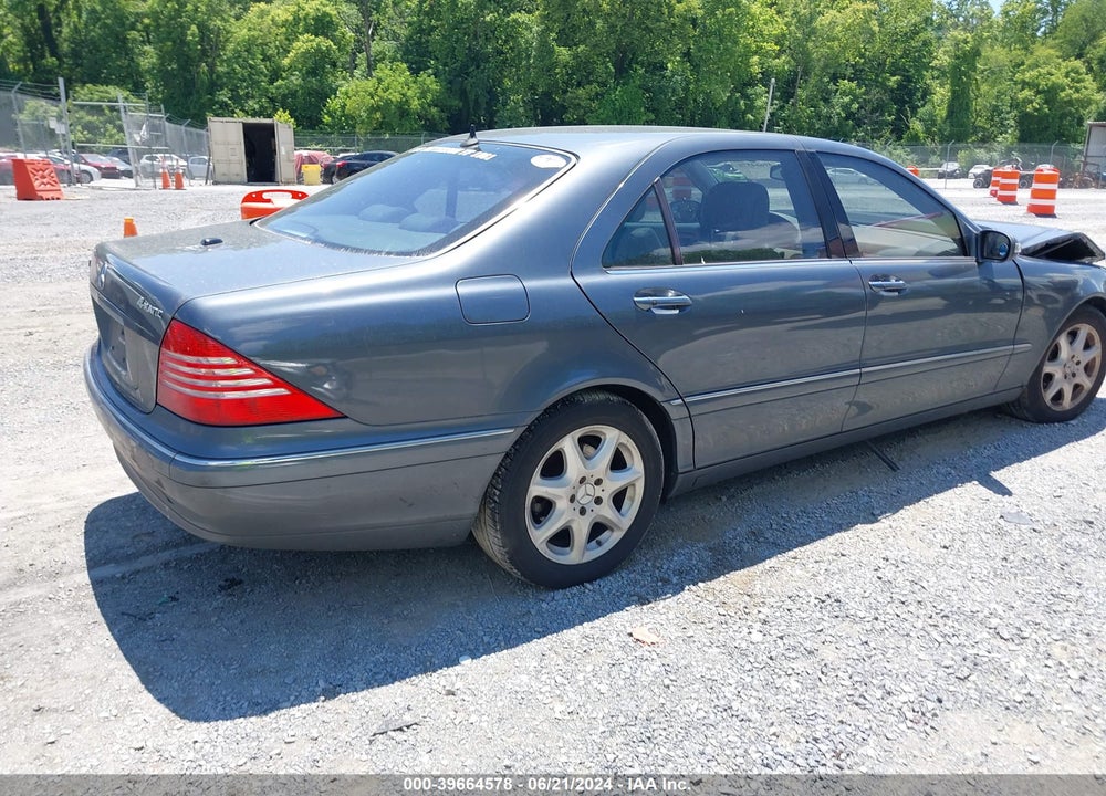 2006 MERCEDES-BENZ S 500 4MATIC VIN: WDBNG84J26A480644