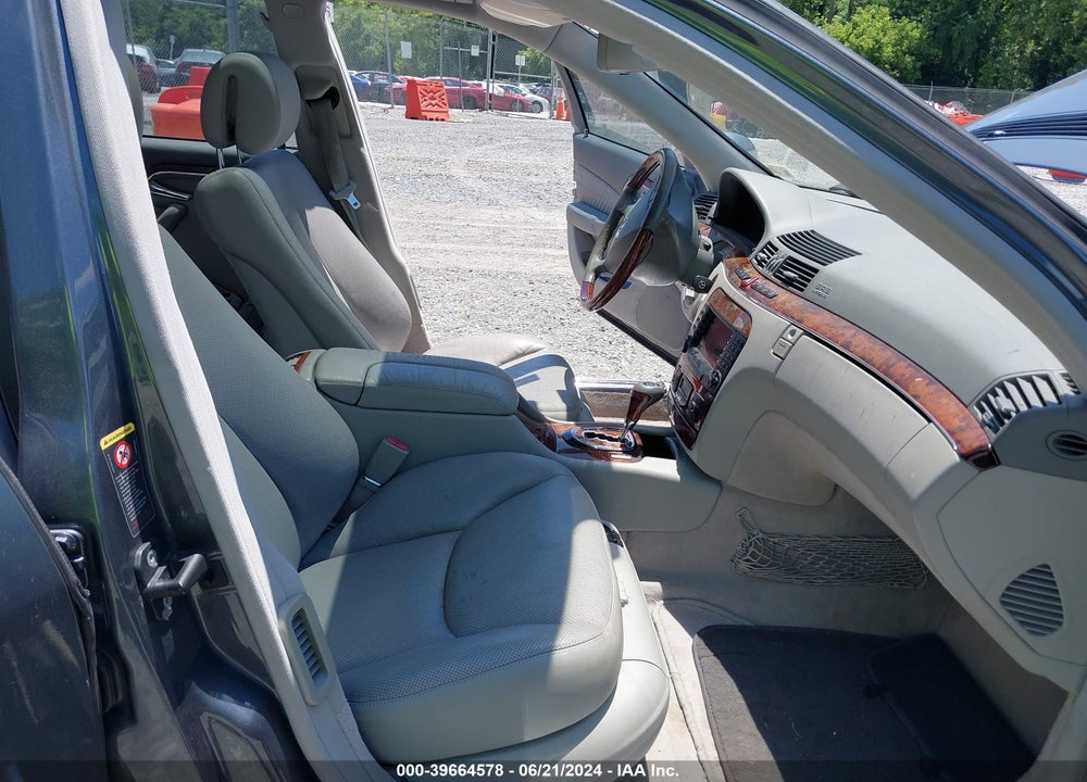2006 MERCEDES-BENZ S 500 4MATIC VIN: WDBNG84J26A480644