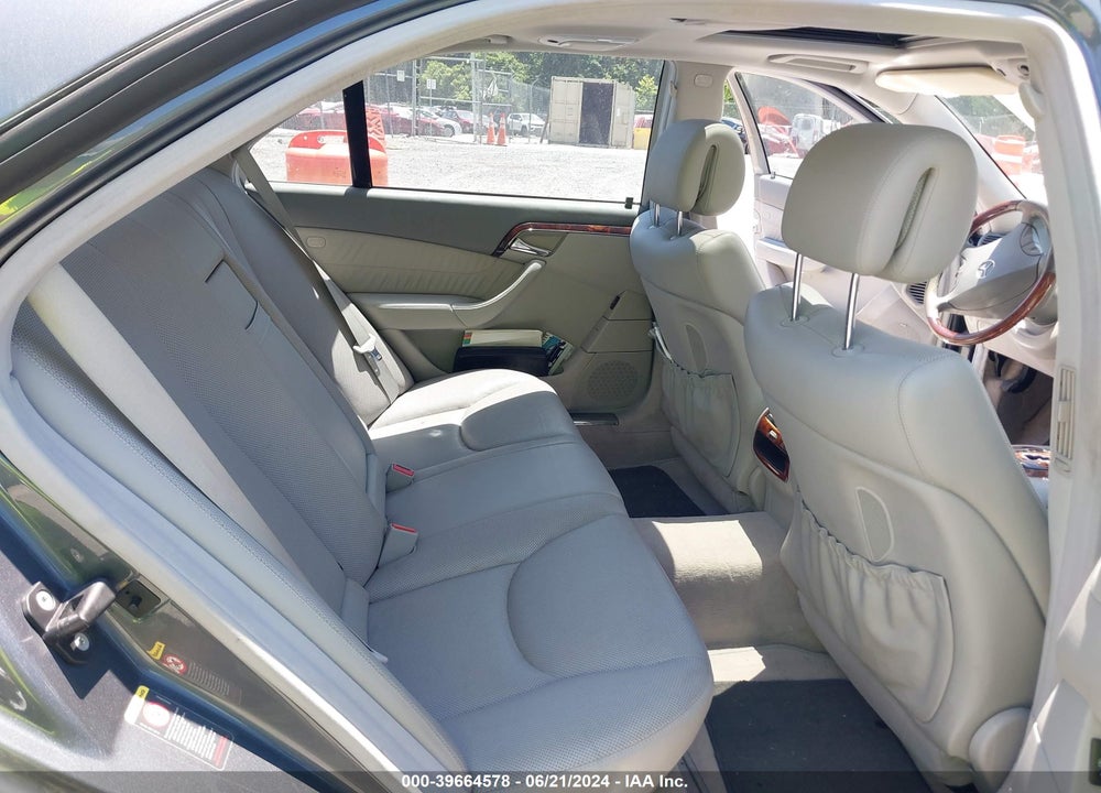 2006 MERCEDES-BENZ S 500 4MATIC VIN: WDBNG84J26A480644