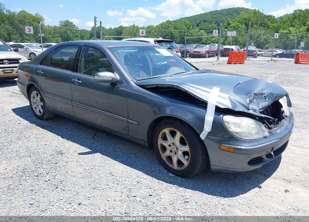2006 MERCEDES-BENZ S 500 4MATIC VIN: WDBNG84J26A480644