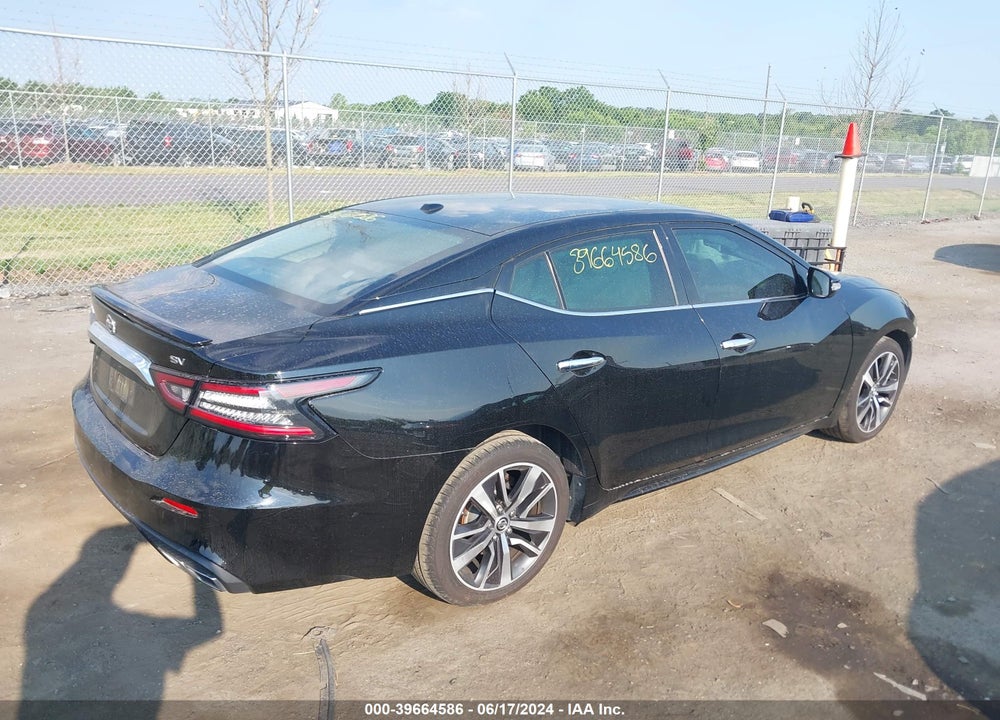 2019 NISSAN MAXIMA 3.5 SV VIN: 1N4AA6AV8KC363572