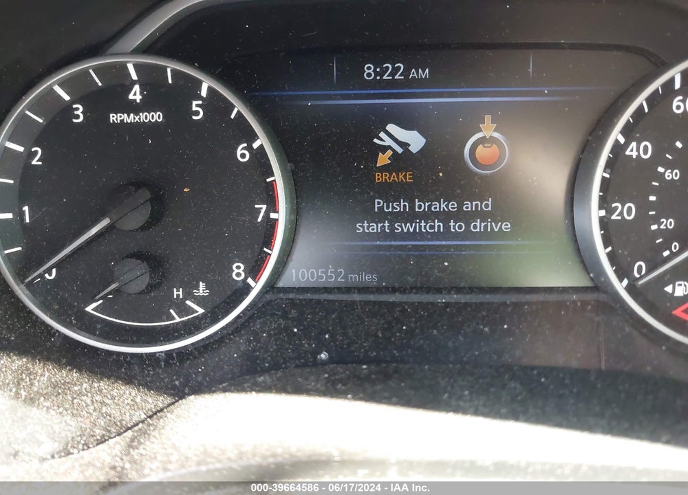 2019 NISSAN MAXIMA 3.5 SV VIN: 1N4AA6AV8KC363572