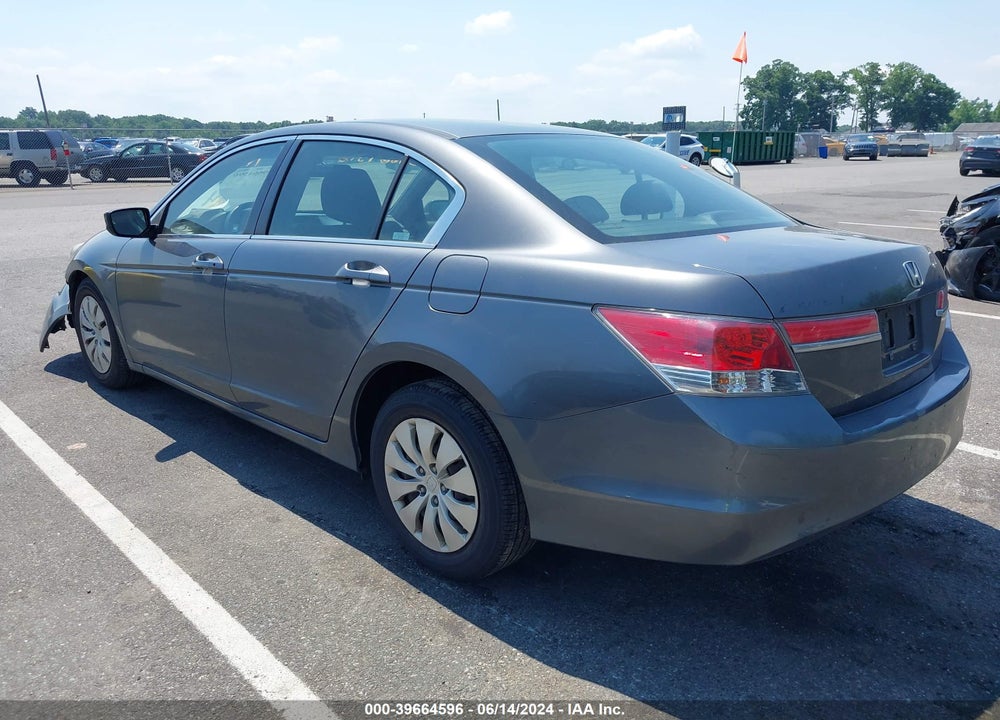 2012 HONDA ACCORD 2.4 LX VIN: 1HGCP2F37CA194287