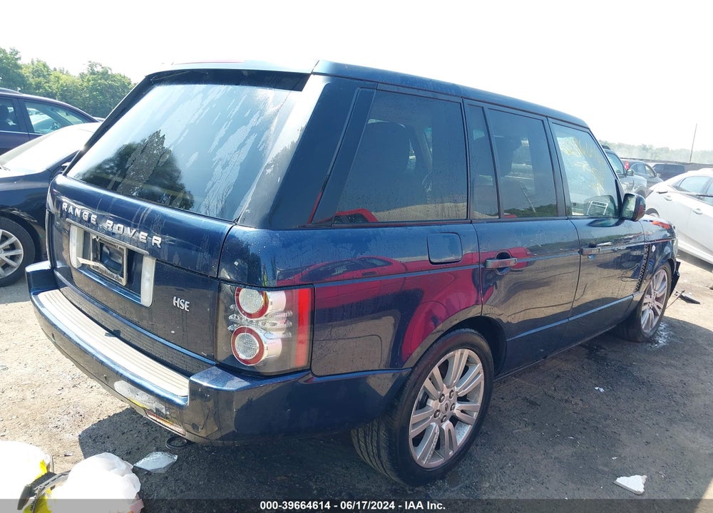 2011 LAND ROVER RANGE ROVER HSE VIN: SALMF1D42BA335723