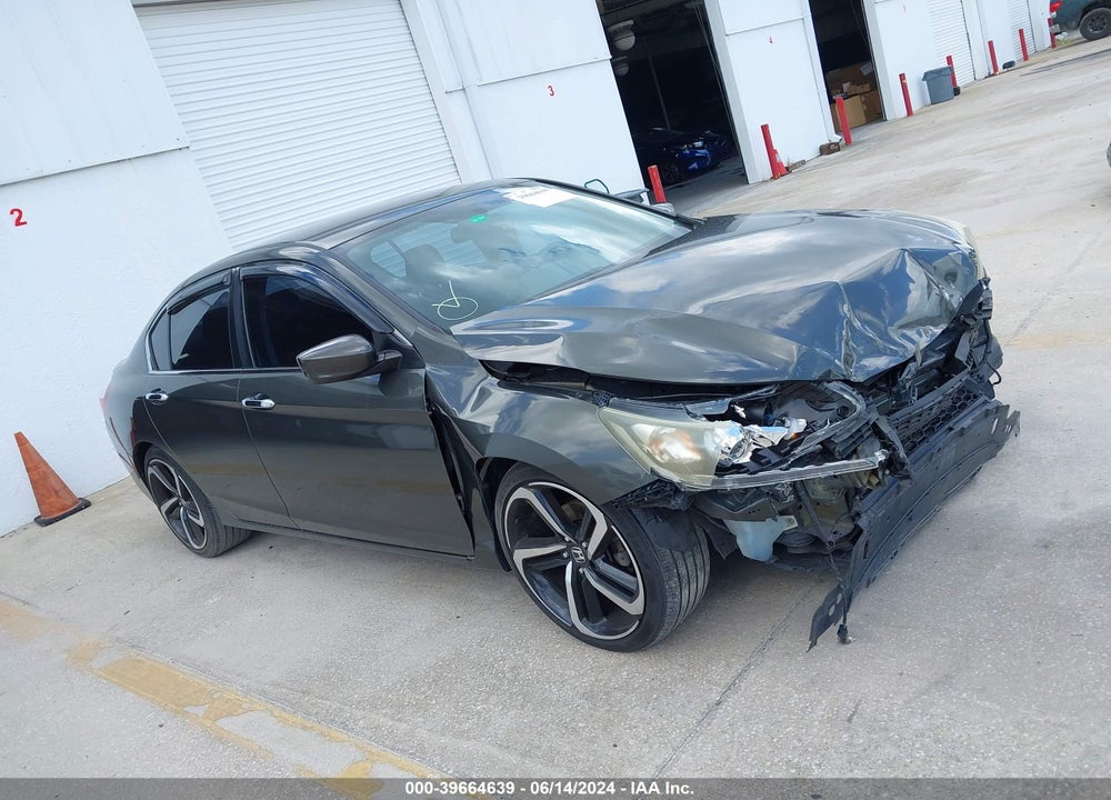 2015 HONDA ACCORD SPORT VIN: 1HGCR2F59FA070604