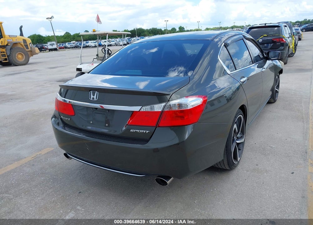 2015 HONDA ACCORD SPORT VIN: 1HGCR2F59FA070604